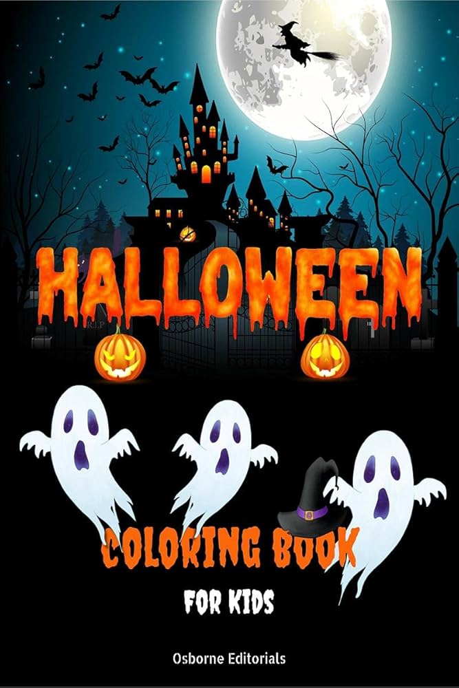 halloween coloring book